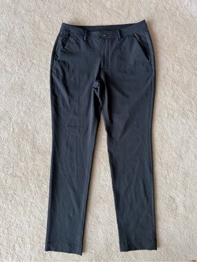 Levelwear Classic Straight Fit Black Athletic Pants